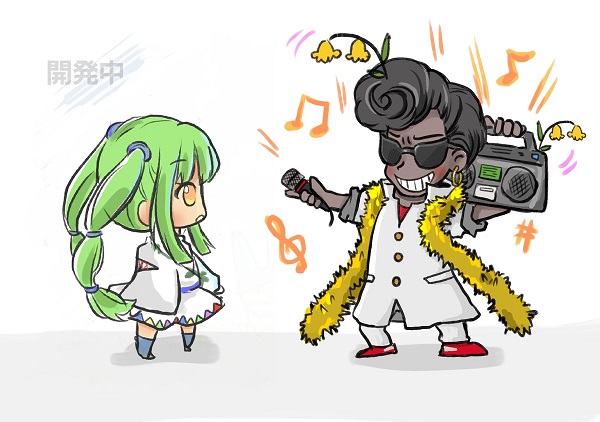 �ɂ傫�ɂ傫 ���P�̓����� �L�����N�^�[