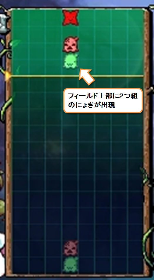 �t�B�[���h�̏�̕��ɂQ�g�́u�ɂ傫�v���o������