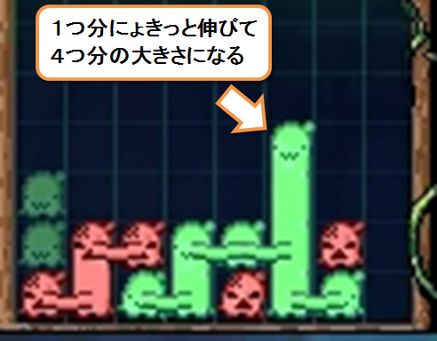 �ɂ傫���ƐL�т�Q